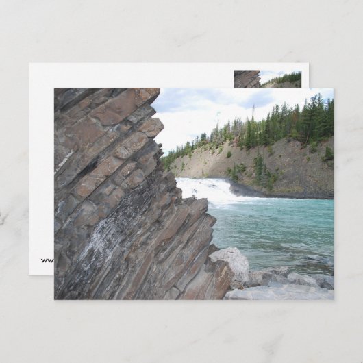 Banff Bow Herfst Post Card Briefkaart (Voorkant / Achterkant)