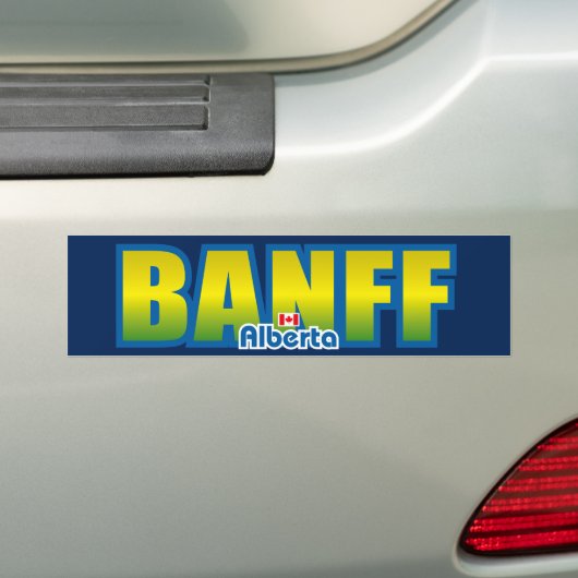 Banff Bumper Bumpersticker (Op auto)