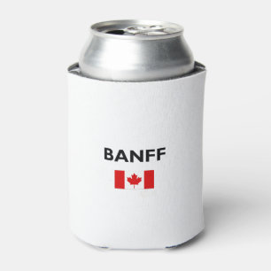 Banff Canada Canadian Flag Light Color Blikjeskoeler