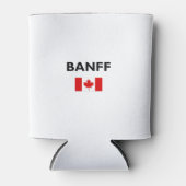 Banff Canada Canadian Flag Light Color Blikjeskoeler (Voorkant)