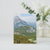 Banff Canada heeft gezien van het zwavelgebergte G Briefkaart (Staand voorkant)