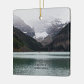 Banff Canada kerstversiering Keramisch Ornament (Links)