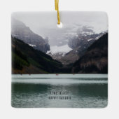 Banff Canada kerstversiering Keramisch Ornament (Voorkant)