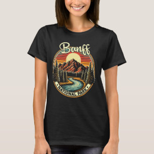 Banff Canada Nationaal Park Canadian Travel Souven T-shirt