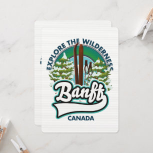 banff canada om te skiën logo