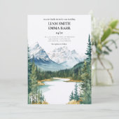 Banff Canada Rocky Mountains Kaart (Staand voorkant)