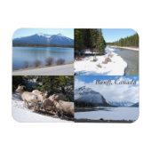 Banff, Canada Schilderachtig schoonheidsmagneet Magneet (Horizontaal)