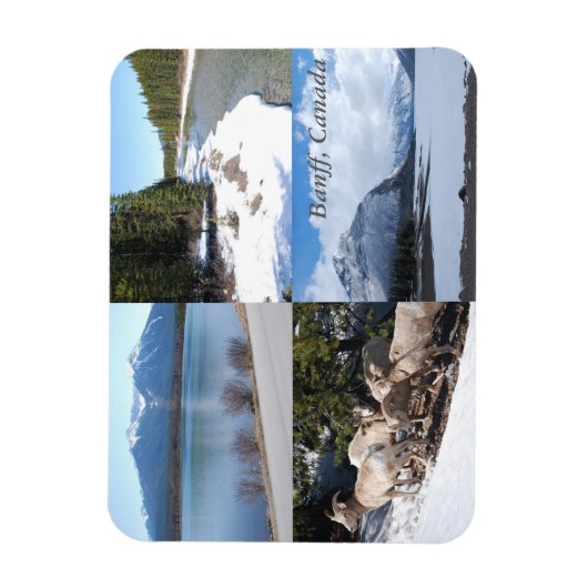 Banff, Canada Schilderachtig schoonheidsmagneet Magneet (Verticaal)