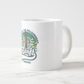 banff canada ski logo grote koffiekop (Voorkant rechts)