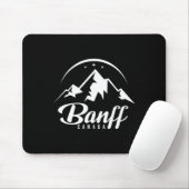 Banff Canada skigebied snowboarden Muismat (Met muis)