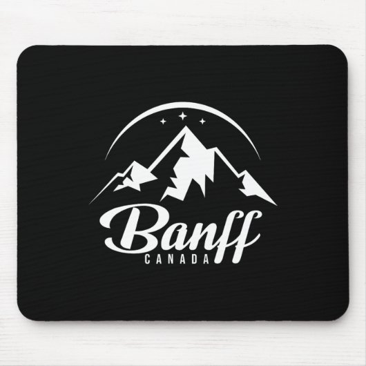 Banff Canada skigebied snowboarden Muismat (Voorkant)