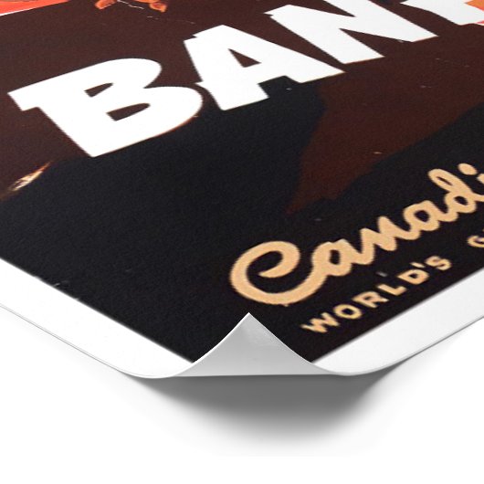 Banff Canada vintage poster (Hoek)