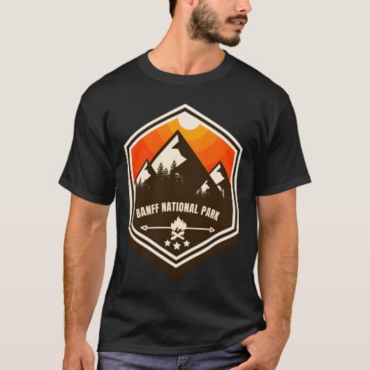 Banff � de geest van de bergen t-shirt (Voorkant)