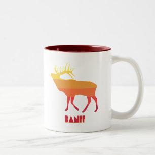 Banff Elk Tweekleurige Koffiemok