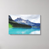 Banff Emerald Lake Canvas Print (Voorkant)