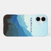 Banff Jasper Blauw iPhone 16 Hoesje (Achterkant horizontaal)