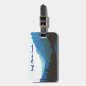 Banff Jasper Blue Bagagelabel (Voorkant verticaal)