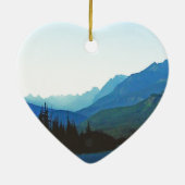 Banff Jasper Blue Keramisch Ornament (Achterkant)