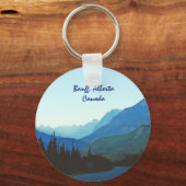 Banff Jasper Blue Sleutelhanger (Voorkant)