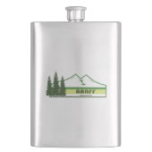 Banff Nationaal Park Groene Strepen Flacon (Voorkant)