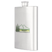 Banff Nationaal Park Groene Strepen Flacon (Links)