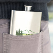 Banff Nationaal Park Groene Strepen Flacon (Voorbeeld)