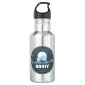 Banff Nationaal Park Herten Waterfles (Voorkant)