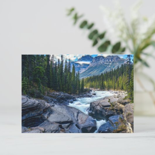 Banff National Park Alberta Canada Bedankkaart (Staand voorkant)