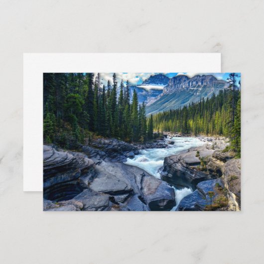 Banff National Park Alberta Canada Bedankkaart (Voorkant / Achterkant)