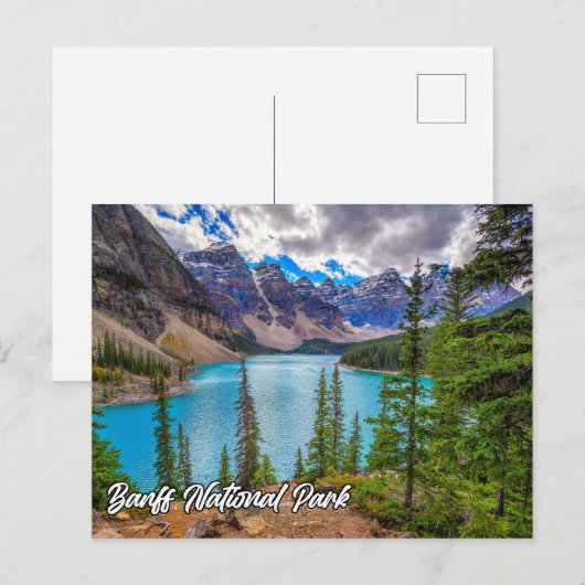 Banff National Park, Alberta, Canada Briefkaart (Voorkant / Achterkant)