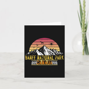 Banff National Park Alberta Canada Camping Wandele Kaart
