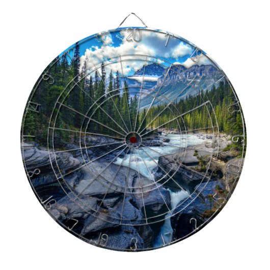 Banff National Park Alberta Canada Dartbord (Voorkant)