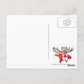 Banff National Park Alberta Canada elk briefkaart (Achterkant)