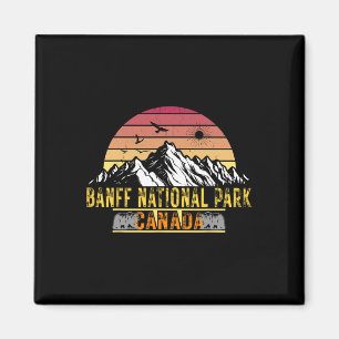 Banff National Park Alberta Canada Kamperen Wandel Magneet