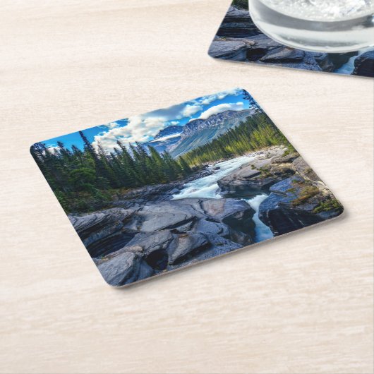 Banff National Park Alberta Canada Kartonnen Onderzetters (Schuin)