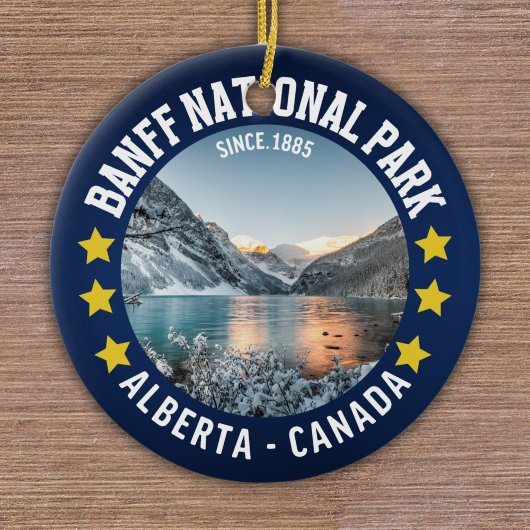 Banff National Park Alberta Canada Keramisch Ornament