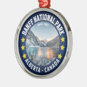 Banff National Park Alberta Canada Metalen Ornament (Links)