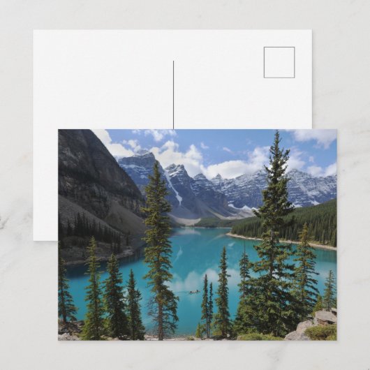 Banff National Park, Alberta Canada Mountains Briefkaart (Voorkant / Achterkant)