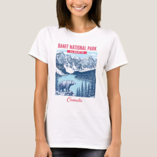 Banff National Park Alberta Canada Schattig Pastel T-shirt