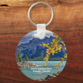 Banff National Park, Alberta, Canada Sleutelhanger (Achterkant)