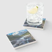 Banff National Park Alberta Canada Stenen Onderzetter (Zijkant)