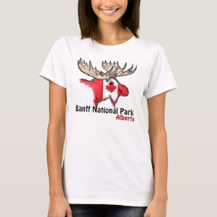 Banff National Park Alberta Canada ulk dames t-shi T-shirt