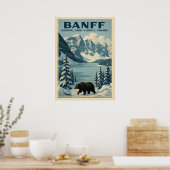 Banff National Park Alberta Canada V01 Poster (Keuken)