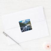 Banff National Park Alberta Canada Vierkante Sticker (Envelop)