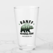 Banff National Park – Bear in the Canadian Rockies Glas (Voorkant)