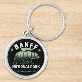 Banff National Park – Bear in the Canadian Rockies Sleutelhanger