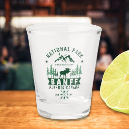 Banff National Park Beautiful Landscape Shot Glas