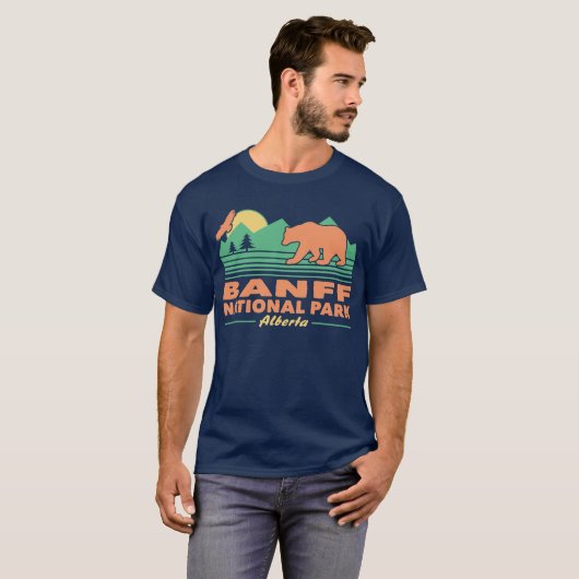 Banff National Park Beer T-shirt (Voorkant volledig)