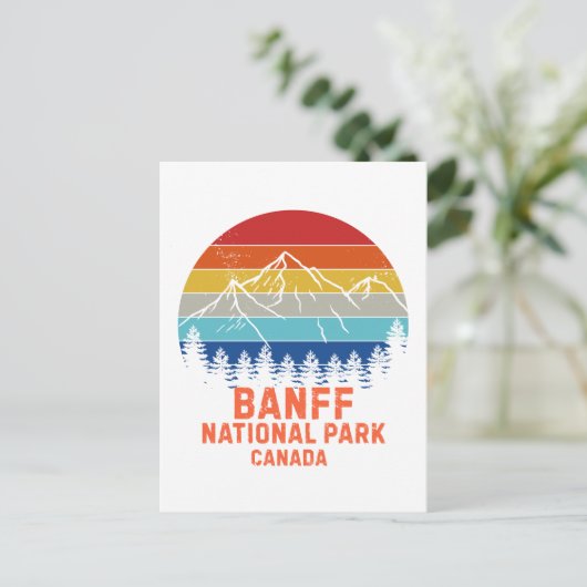 Banff National Park Briefkaart (Staand voorkant)