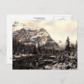 Banff National Park briefkaart (Voorkant / Achterkant)